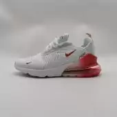 achat nike air max 270 femmes hommes prix bas white red